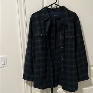 Talbots Black and Green Utility Jacket Versatile and Stylish